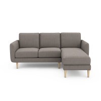 Диван Угловой Jimi левый угол серый LA REDOUTE INTERIEURS  фото, kupilegko.ru